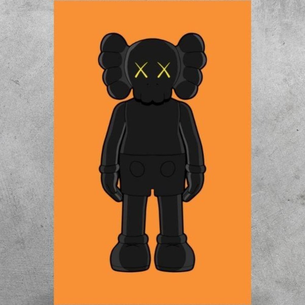 Kaws Companion Orange